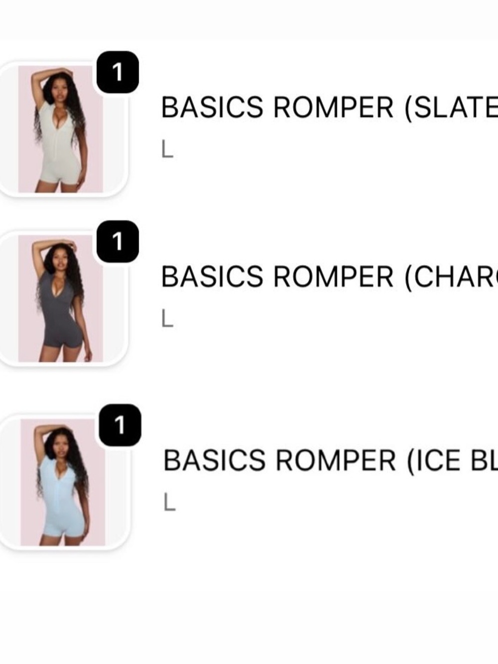 Body By Raven Tracy Rompers